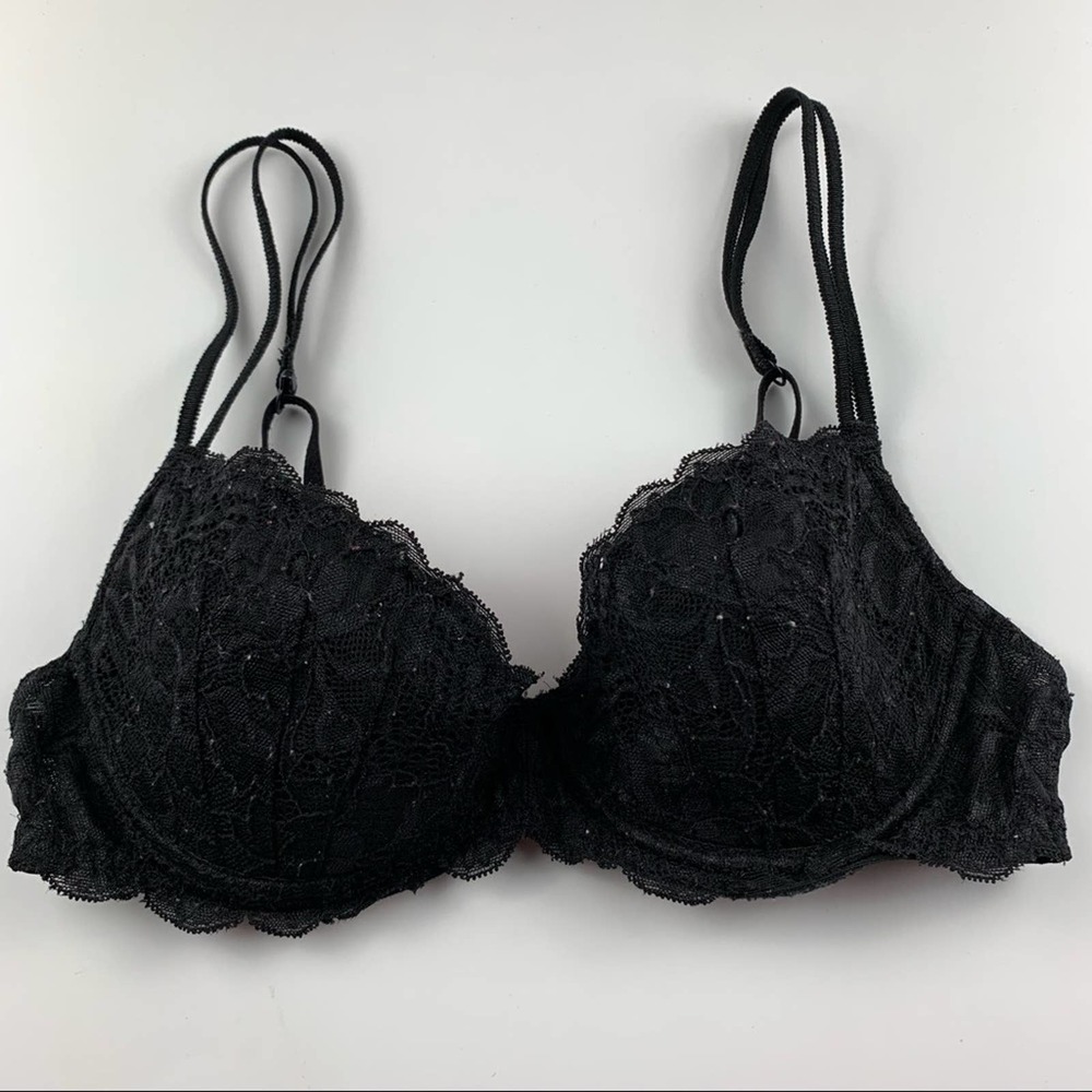 Pink Victoria’s Secret Lightly Lined Demi Bra 34B #5107